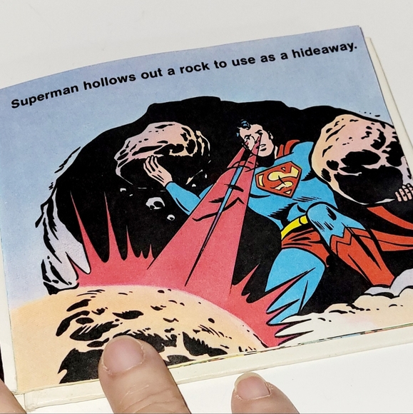 Vintage Superman in the Metropolis, 1980 Mini Book, Random House DC Comics - Picture 9 of 9